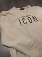 Icon Dsquared 2 trui, Kleding | Heren, Ophalen, Zo goed als nieuw, Maat 48/50 (M), Beige