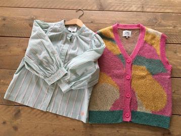 CKS, leuke blouse en truitje maat 152 beschikbaar voor biedingen