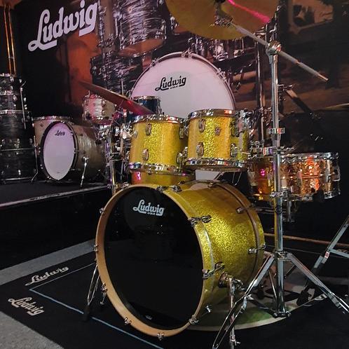 Ludwig Keystone USA. Gold Sparcle, Muziek en Instrumenten, Drumstellen en Slagwerk, Nieuw, Tama, Ophalen of Verzenden