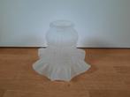 Lampenkappen in melkglas, Huis en Inrichting, Wit, Rond, Ophalen of Verzenden, Zo goed als nieuw