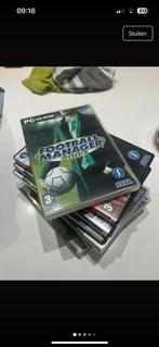 Football Manager Pc-games 10 stuks, Ophalen of Verzenden, Zo goed als nieuw