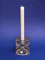 kandelaar glazen kubus Rudolf Jurnikl, Overige materialen, Ophalen of Verzenden, Zo goed als nieuw, Kandelaar