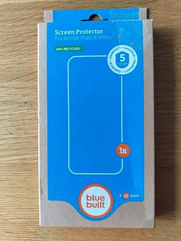 BlueBuilt screenprotector 1 pack Google pixel 9/9 Pro beschikbaar voor biedingen