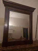 Miroir bois massif ancien, Antiquités & Art, Enlèvement
