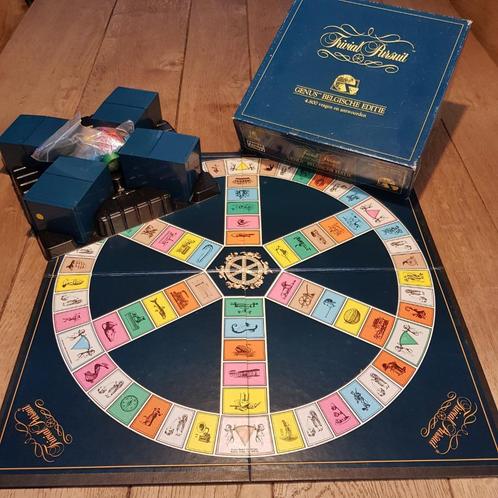 Trivial Persuit Genus Belgische Editie, Hobby en Vrije tijd, Gezelschapsspellen | Bordspellen, Gebruikt, Vijf spelers of meer