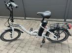 Plooifiets elektrisch JMS, Fietsen en Brommers, Fietsen | Vouwfietsen, Ophalen, Zo goed als nieuw