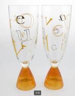 Veuve Clicquot retro champagneglazen, Ophalen of Verzenden, Zo goed als nieuw