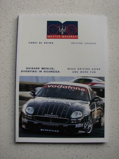 Brochure Master Maserati, Livres, Autos | Brochures & Magazines, Comme neuf, Enlèvement ou Envoi