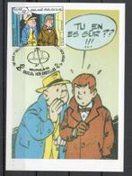 Année 1999 : Carte maximum 2843 du bloc 81 - Gil Jourdan - O, Timbres & Monnaies, Timbres | Europe | Belgique, Enlèvement