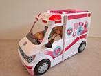 Barbie ziekenwagen met verpleegsters en dokter, Ophalen, Gebruikt