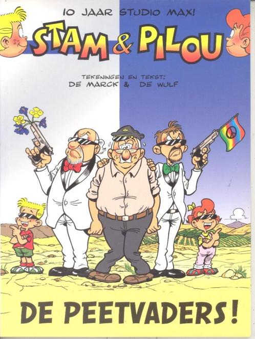 Stam & Pilou - De peetvaders!. - gesigneerd en genummerd., Livres, BD, Comme neuf, Une BD, Enlèvement ou Envoi