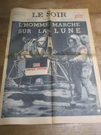 KRANT EDITION SPECIALE LE SOIR 1969 LANDING MAAN MERCKX TOUR, Enlèvement ou Envoi, 1960 à 1980, Journal