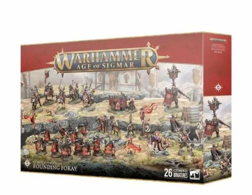 AOS - Battleforce Cités de Sigmar, Hobby en Vrije tijd, Wargaming, Zo goed als nieuw, Warhammer, Figuurtje(s), Ophalen of Verzenden