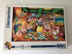 Puzzel Clementoni 500st Snow White - Art 30336 - 48,5x33,5cm, Ophalen of Verzenden, Meer dan 50 stukjes, Zo goed als nieuw, 6 jaar of ouder