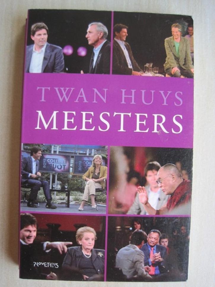 488 - Meesters - Twan Huys, Boeken, Biografieën, Zo goed als nieuw, Film, Tv en Media, Ophalen of Verzenden