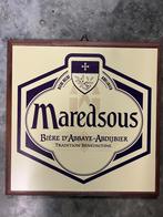 Maredsous bierreclame, Verzamelen, Ophalen of Verzenden, Zo goed als nieuw, Reclamebord