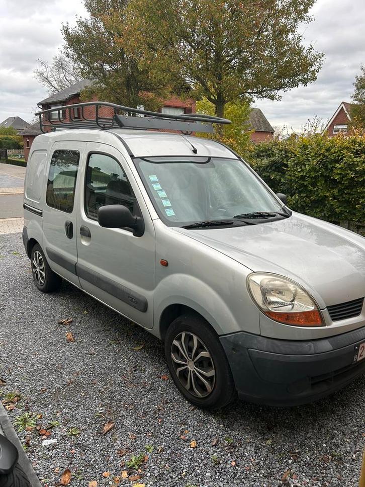 Te koop:Kangoo, lichte vracht., Auto's, Bestelwagens en Lichte vracht, Particulier, Airbags, Trekhaak, Renault, Diesel, 4 deurs