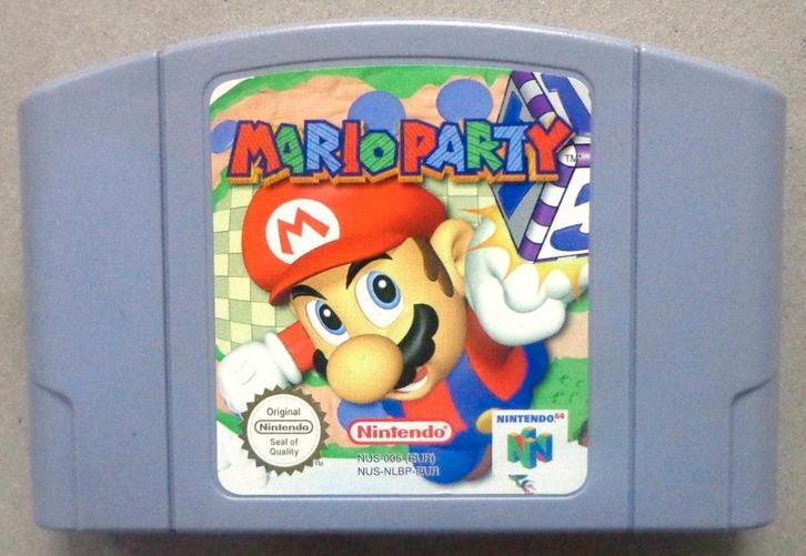 Mario Party 1 voor de Nintendo 64, Games en Spelcomputers, Games | Nintendo 64, Gebruikt, Platform, 3 spelers of meer, Vanaf 3 jaar