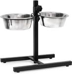 Voerbakken voor honden |  in hoogte verstelbaar | antislip