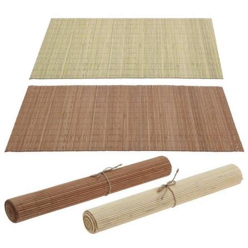 Placemat bamboe Nature 30x45cm, Huis en Inrichting, Woonaccessoires | Onderzetters, Nieuw, Bord, Ophalen of Verzenden