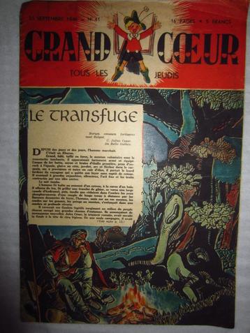 Magazine Grand Coeur 1946 beschikbaar voor biedingen
