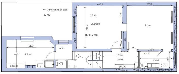 location, Immo, Appartementen en Studio's te huur, Luik (stad), 50 m² of meer