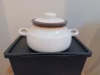 Soupière beige bord brun Royal Boch, Enlèvement, Utilisé, Autres matériaux, Récipient(s)