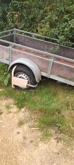 aanhangwagen van 2m op 1m10 bandenverlichting ok dissel om r, Auto diversen, Ophalen, Gebruikt