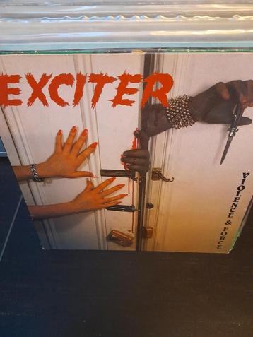 lp - exciter - violence & force beschikbaar voor biedingen