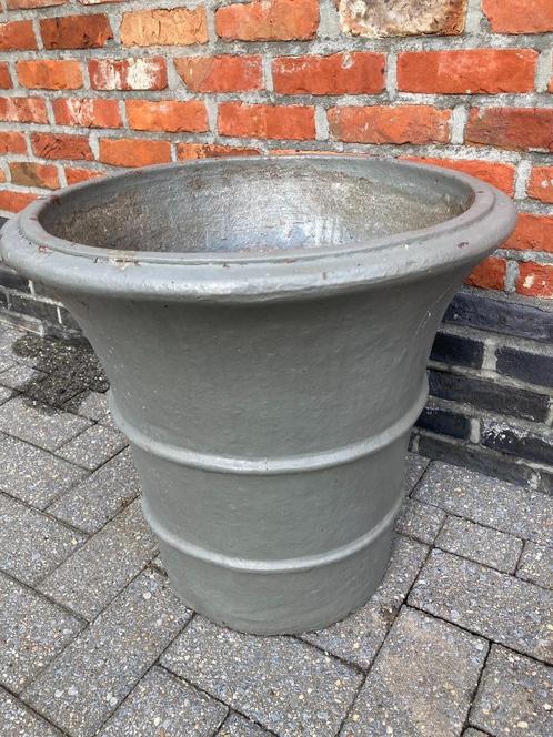 stenen bloempot, Tuin en Terras, Bloempotten, Ophalen