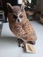Decobird - long eared owl - NIEUW met etiket, Antiek en Kunst, Kunst | Beelden en Houtsnijwerken, Ophalen of Verzenden
