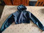 Iets Frans - hoodie kort - blauw - maat s, ANDERE, Blauw, Ophalen of Verzenden, Maat 36 (S)