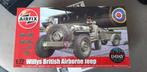 Airfix 1/72  Willy's Brittisch Airborne set, Hobby en Vrije tijd, Modelbouw | Figuren en Diorama's, Nieuw, Figuur of Figuren, Ophalen of Verzenden