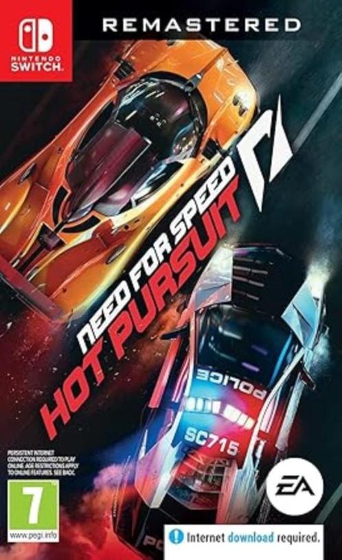 Need For Speed Hot Pursuit Remastered SNELLE GRATIS LEVERING, Games en Spelcomputers, Games | Nintendo Switch, Nieuw, Racen en Vliegen
