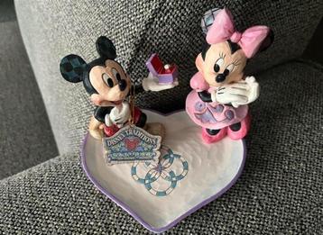 Disney traditions by jim shore  mickey en minnie beschikbaar voor biedingen