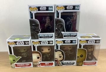 Lot Funko Poppetjes Star Wars NIEUW