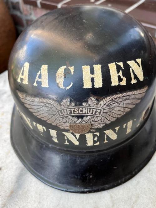 Duitse luftschutz helm tweede wereldoorlog, Verzamelen, Militaria | Tweede Wereldoorlog, Ophalen of Verzenden