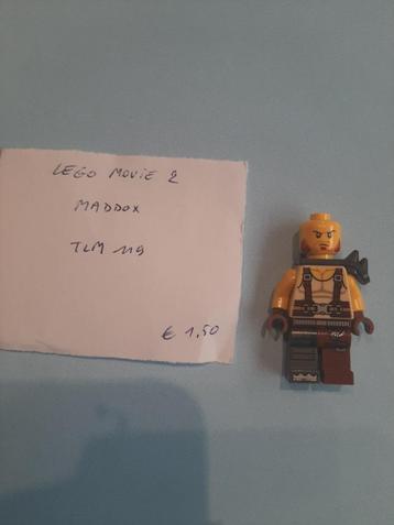 Lego Movie 2 Minifiguurtje TLM119 Maddox beschikbaar voor biedingen