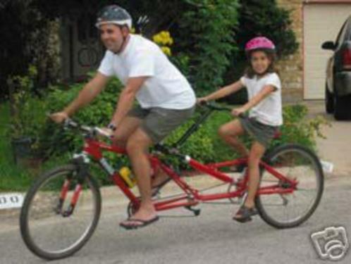 NIEUW: Tandem adapter, verander uw mtb naar tandem en terug, Fietsen en Brommers, Fietsen | Tandems, Nieuw, Ophalen of Verzenden