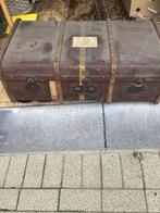 Oude grote reiskoffer 1 slotje stuk, Ophalen