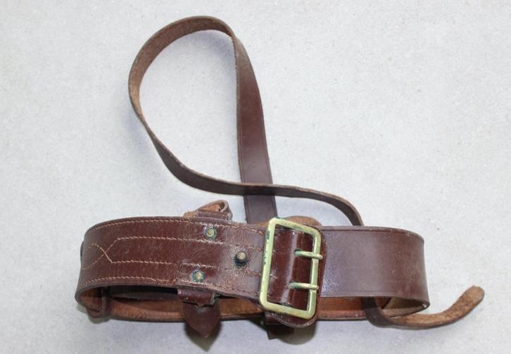 Mai 40. Beau ceinturon-baudrier officier belge., Collections, Objets militaires | Seconde Guerre mondiale, Armée de terre, Enlèvement ou Envoi