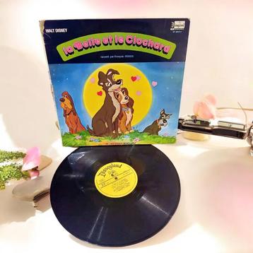 Disque Vinyle 'La Belle et le Clochard' Disney