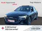 Audi Q8 e-tron Sportback 55*S-LINE*PLATINUM*PANO*HEAD-UP*360, Auto's, Audi, Automaat, Airbags, Q8, Zwart