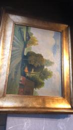 Schilderij van landschap, Antiek en Kunst, Kunst | Schilderijen | Klassiek, Ophalen