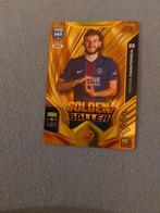 Voetbal kaart goud, Hobby en Vrije tijd, Verzamelkaartspellen | Pokémon, Ophalen of Verzenden