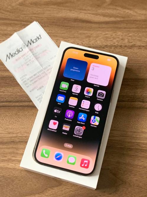 Nieuwstaat iPhone 14 Pro Max 256 GB Compleet + extra's 650 €, Telecommunicatie, Mobiele telefoons | Apple iPhone, Zo goed als nieuw
