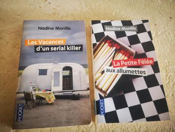 2 romans (Pocket) pour 1€ de Nadine Monfils.