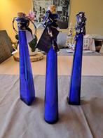 3 blauwe flessen, Huis en Inrichting, Ophalen