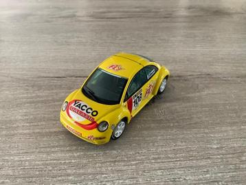 Miniatuur auto VW New Beetle race wagen (Schaal 1/43) beschikbaar voor biedingen