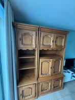 Salle à manger: grand buffet, table, 6 chaises, bibliothèque, Maison & Meubles, Armoires | Buffets, Enlèvement, Utilisé, Chêne